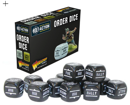 Order Dice:  Black