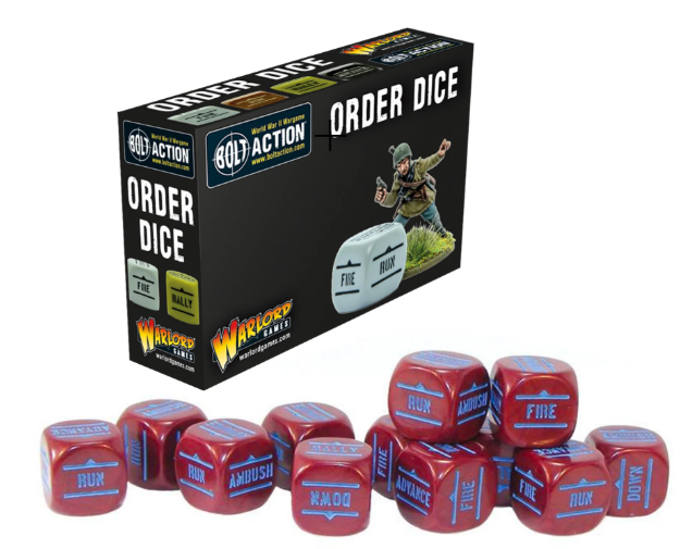 Order Dice:  Maroon