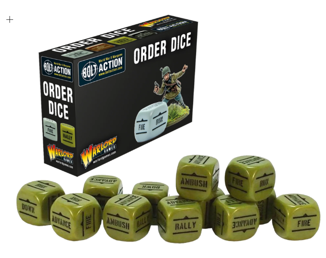 Order Dice:  Green
