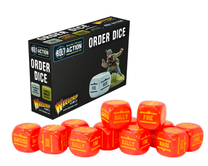 Order Dice:  Red