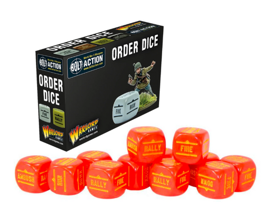 Order Dice:  Red