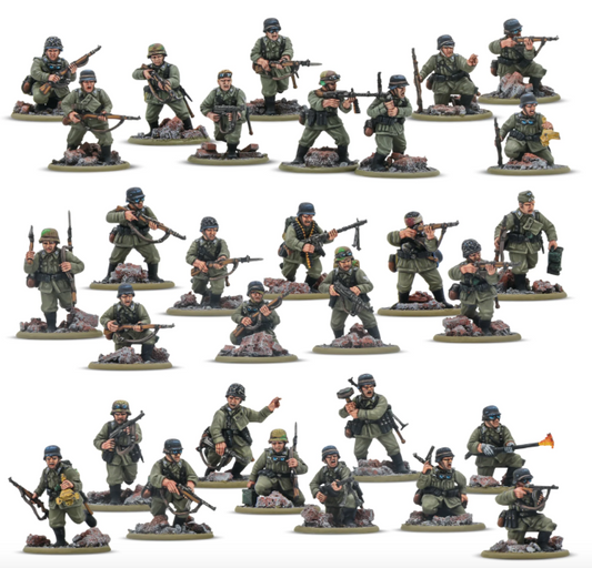 Bolt Action:  German Veterans Infantry Platoon