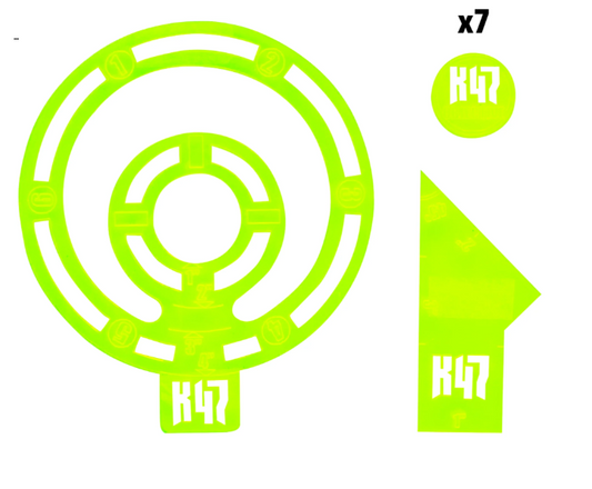Konflikt '47 Acrylic Objectives and Template Set