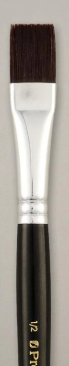 Pro Arte Prolon All Media Round 1/4 Flat Brush