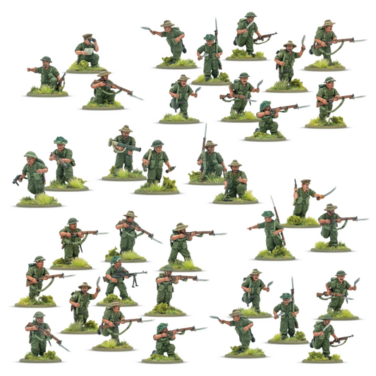 Bolt Action:  Gurkha Infantry Platoon