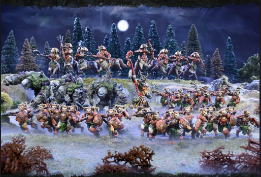 Kings of War:  Forces of Nature Battalion