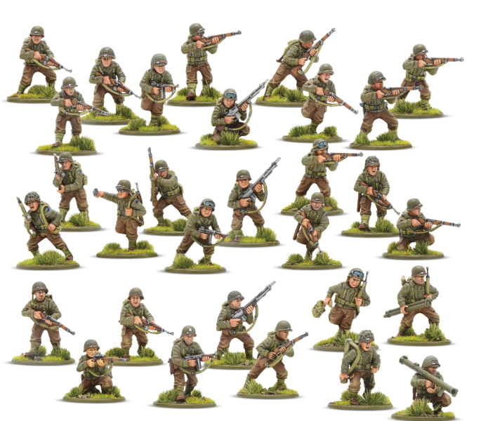 Bolt Action:  US Rangers Platoon