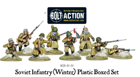 Bolt Action:  Soviet Infantry (Winter)