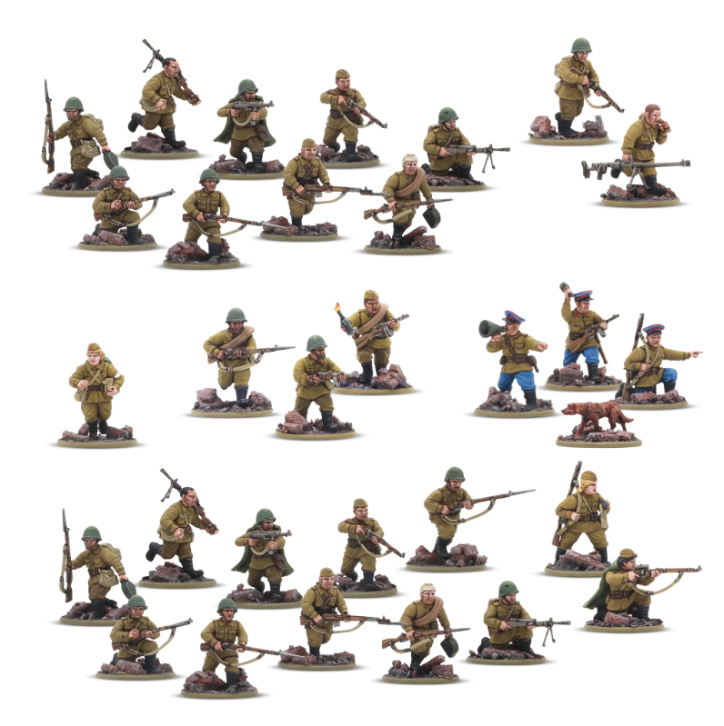 Bolt Action:  Soviet Army Infantry Platoon