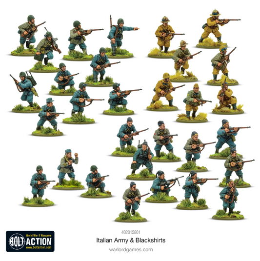 Bolt Action:  Italian Army and Blackshirts