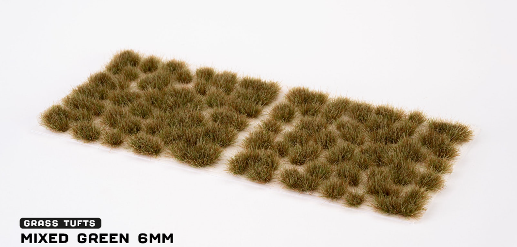 Gamers Grass Mixed Green 6mm