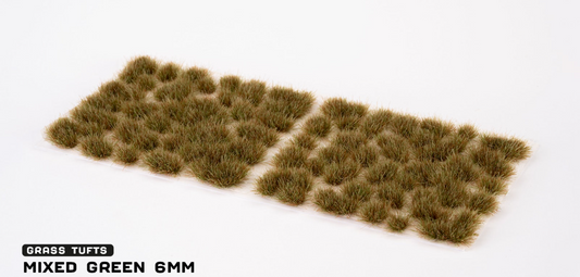 Gamers Grass Mixed Green 6mm