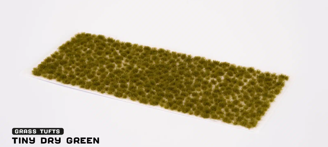 Gamers Grass Tiny Dry Green 2mm