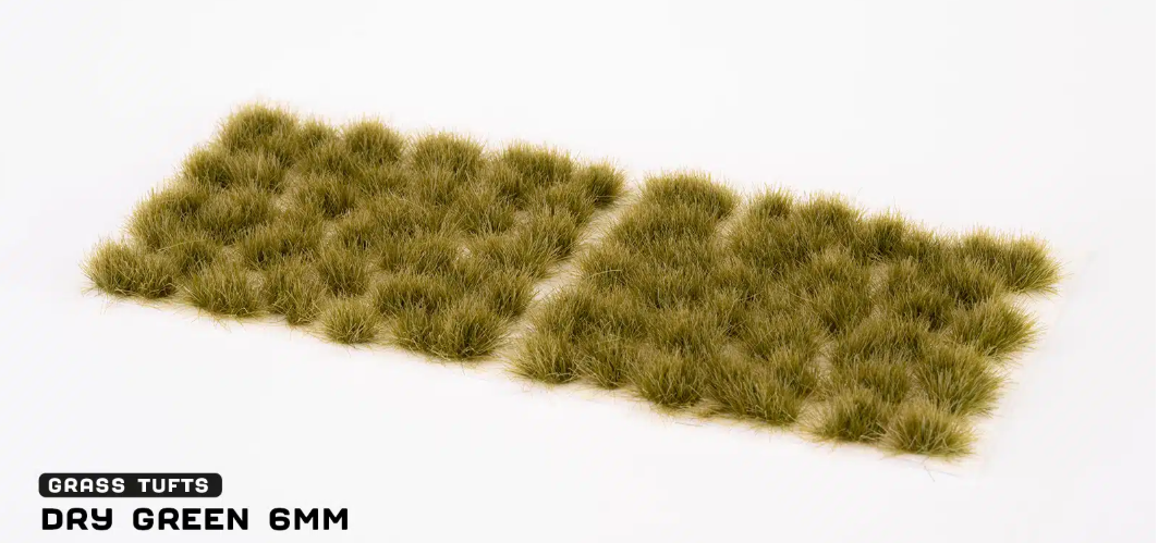 Gamers Grass Dry Green 6mm