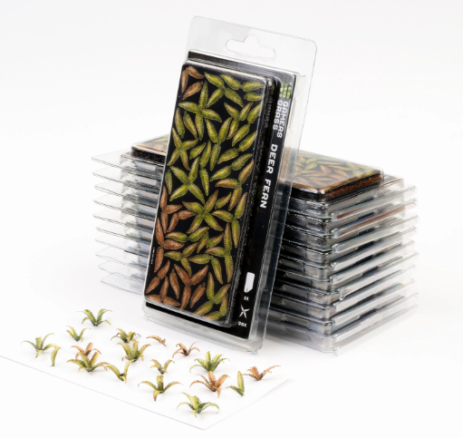 Gamers Grass Deer Fern Laser Cut Plants