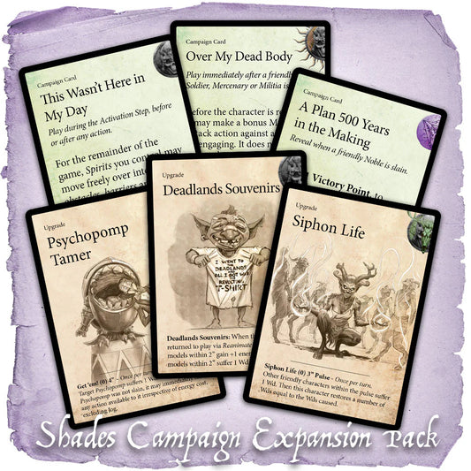 Shades Campaign Expansion Pack