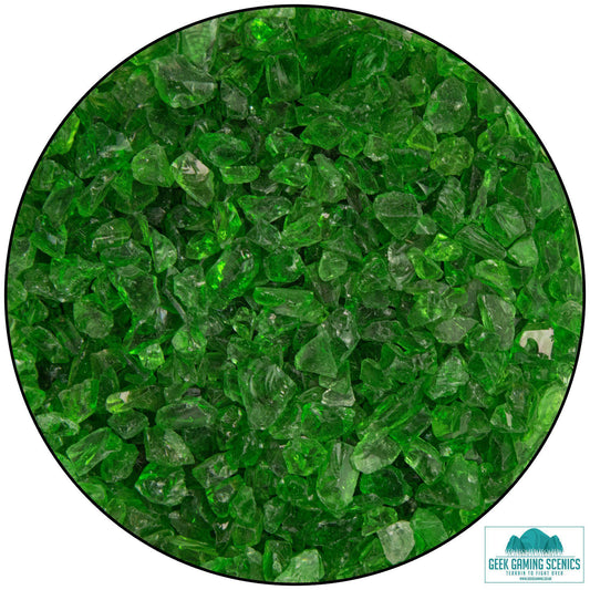 Weird Crystals Small - Dark Green