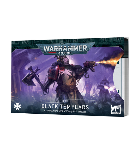 Black Templars Index Cards
