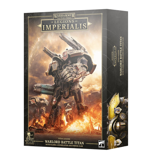 Legions Imperialis Warlord Titan with Plasma Annihilator