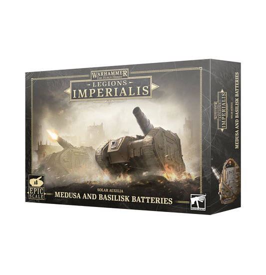 Legions Imperialis Solar Auxillia Basilisks/Medusas