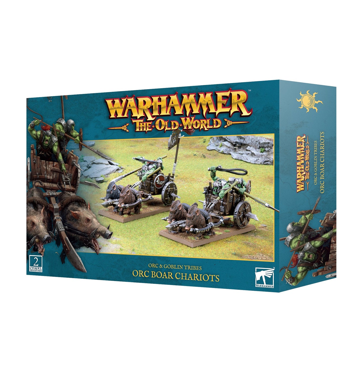 Orc & Goblin Tribes Orc Boar Charriots