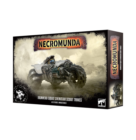 Necromunda Ironhead Squads Svenotar Scout Trikes