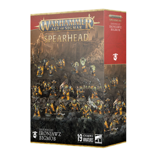 Orruk Warclans Ironjawzs Bigmob Spearhead