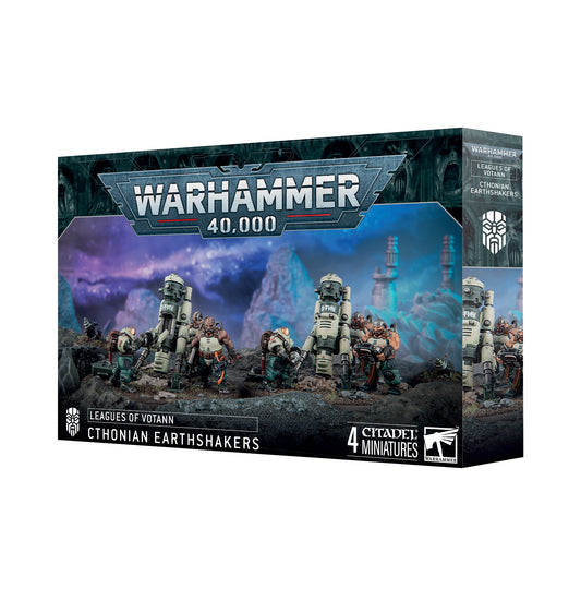 League of Votann Cthonian Earthshakers