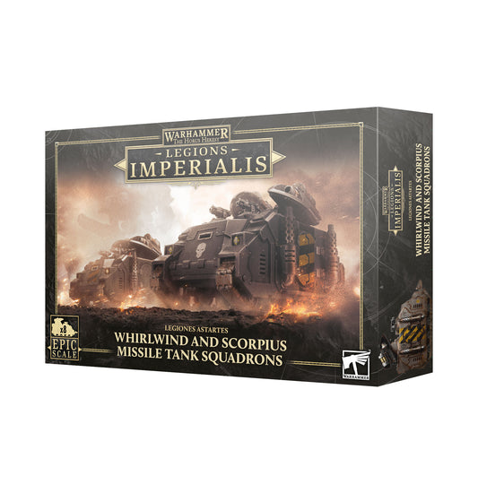 Legion Imperialis Whirlwind/Scorpius Missile Tank Squadron