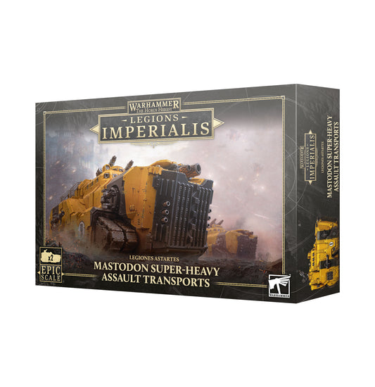Legion Imperialis Mastodon Super-Heavy Assault Transports