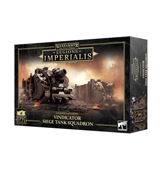 Legion Imperialis Vindicator Siege Tank Squadron