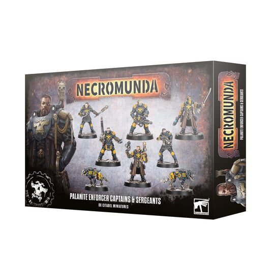 Necromunda Palanite Enforcers Captain & Sergeants