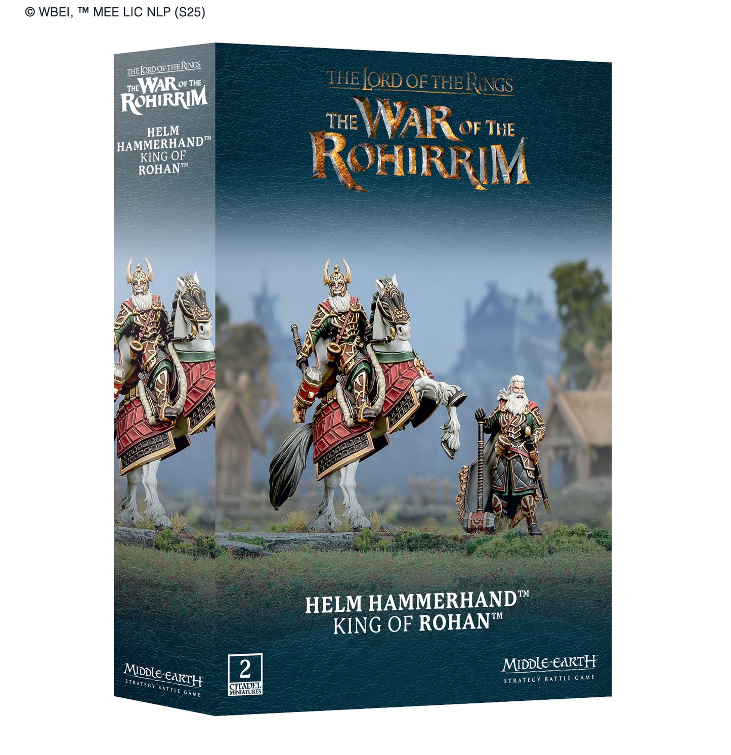Middle Earth Helm Hammerhand King of Rohan