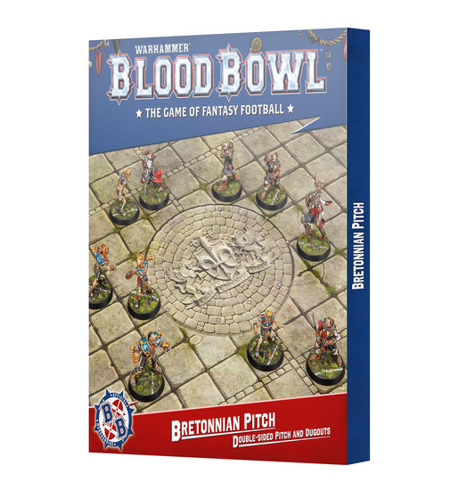 Blood Bowl Bretonian Team Pitch & Dugouts