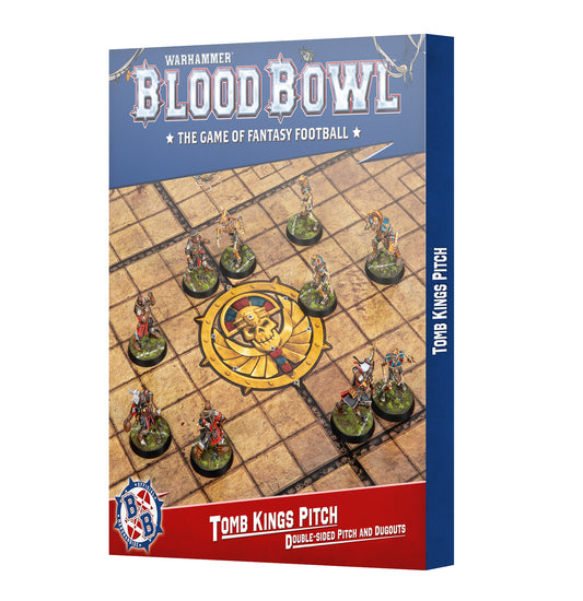 Blood Bowl Tomb Kings Team Pitch & Dugouts