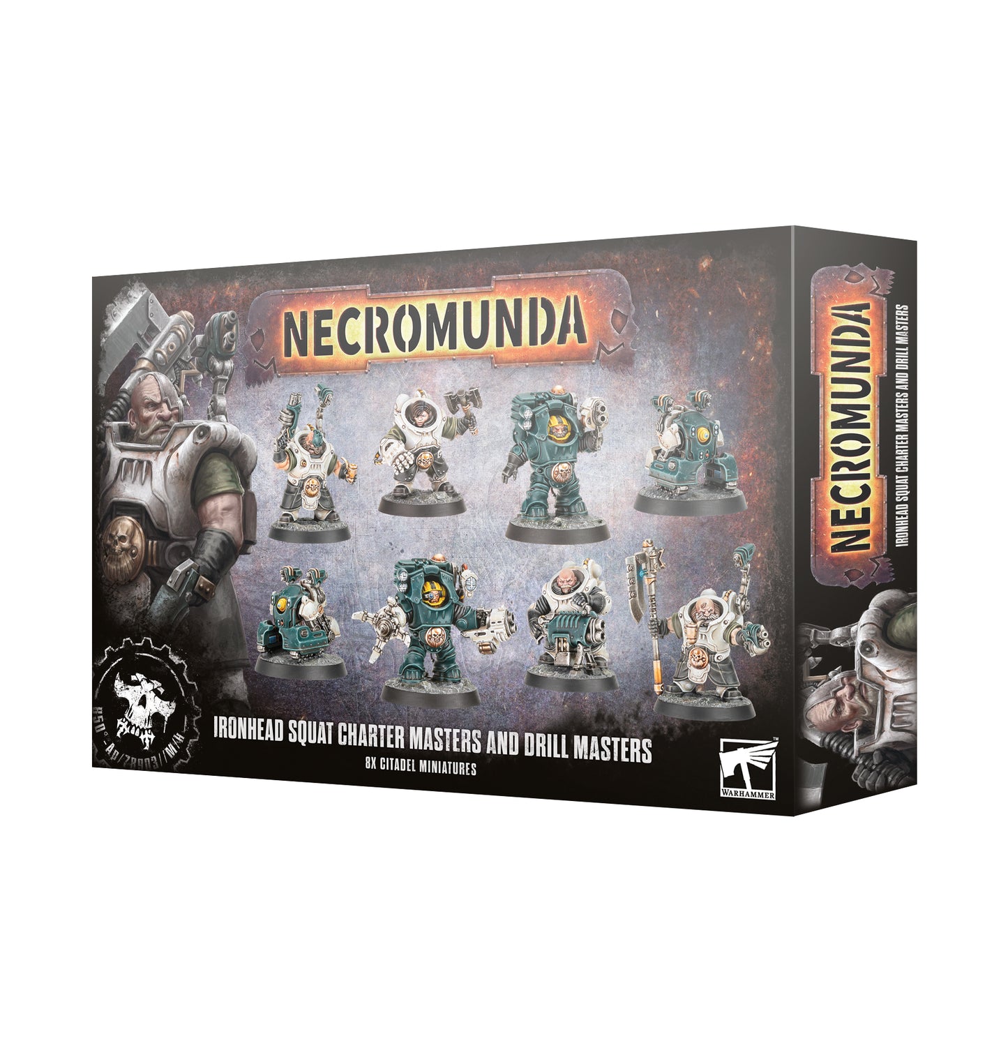 Necromunda Ironhead Squat Charter & Drillmasters