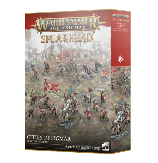 Cities of Sigmar Zenestra's Zealots Spearhead