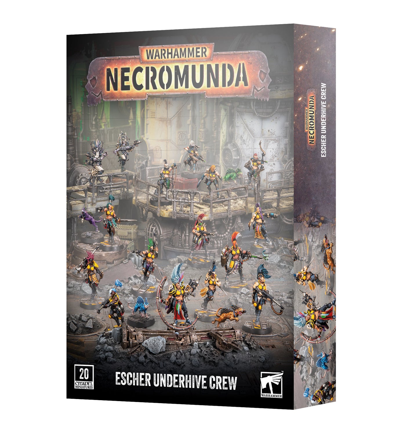Necromunda Escher Underhive Crew