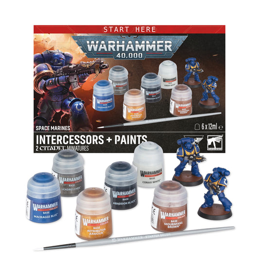 Space Marine Interceptors + Paints