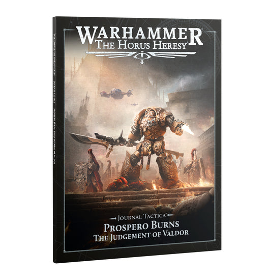 Horus Heresy Journal Tactica Prospero Burns Judget of Valdor
