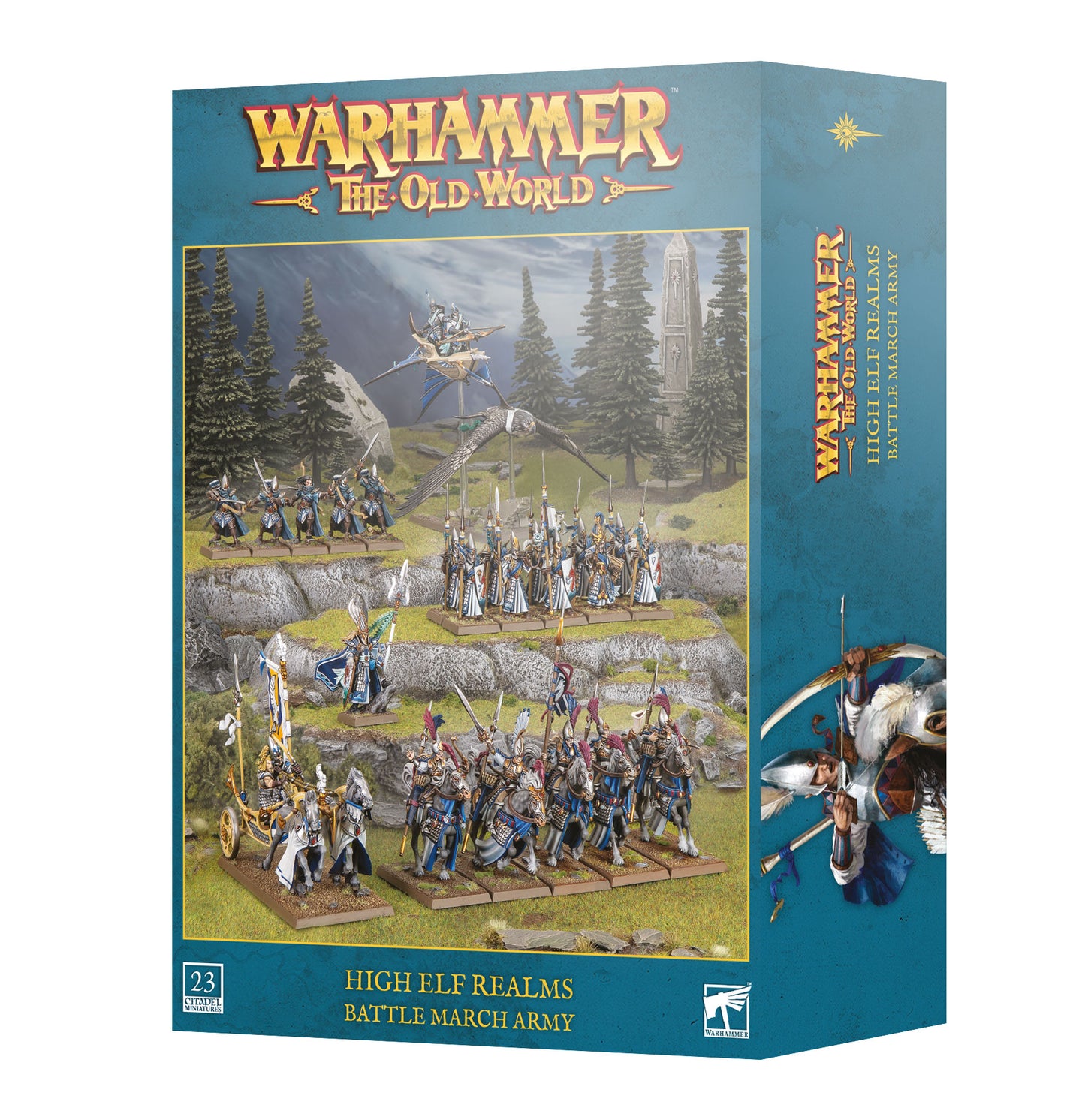 Old World High Elf Realms Battlemarch Army