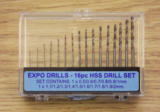 11516 16pc HSS Twist Drill Set