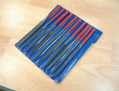 72541 Set of 10 Steel Warding Files in wallet