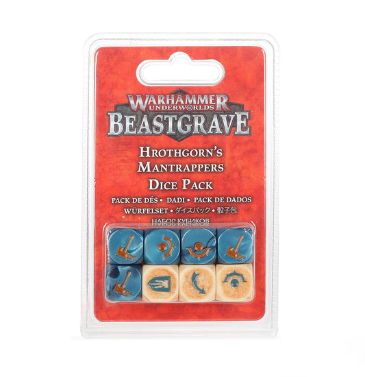 Warhammer Underworlds: Hrothgorn's Mantrappers Dice Set - (Last Chance to Buy)