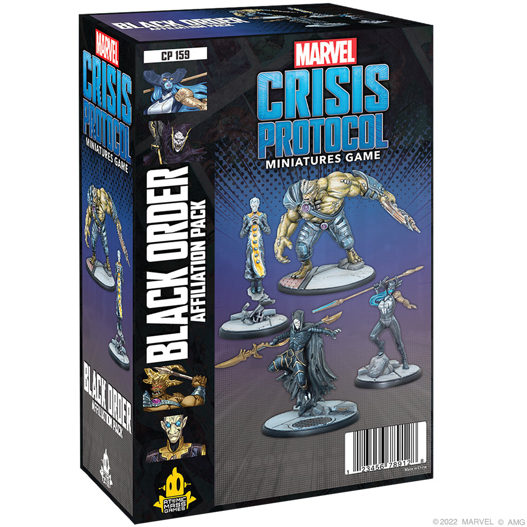 MARVEL: CRISIS PROTOCOL - BLACK ORDER SQUAD PACK - (Last Chance to Buy)
