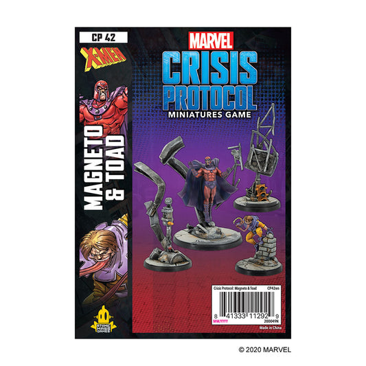 MARVEL CRISIS PROTOCOL: MAGNETO AND TOAD - (Last Chance to Buy)