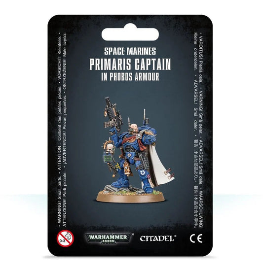 Space Marine Primaris Captain in Phobos Armour