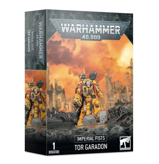 Space Marines - Imperial Fists Leader - Tor Garadon