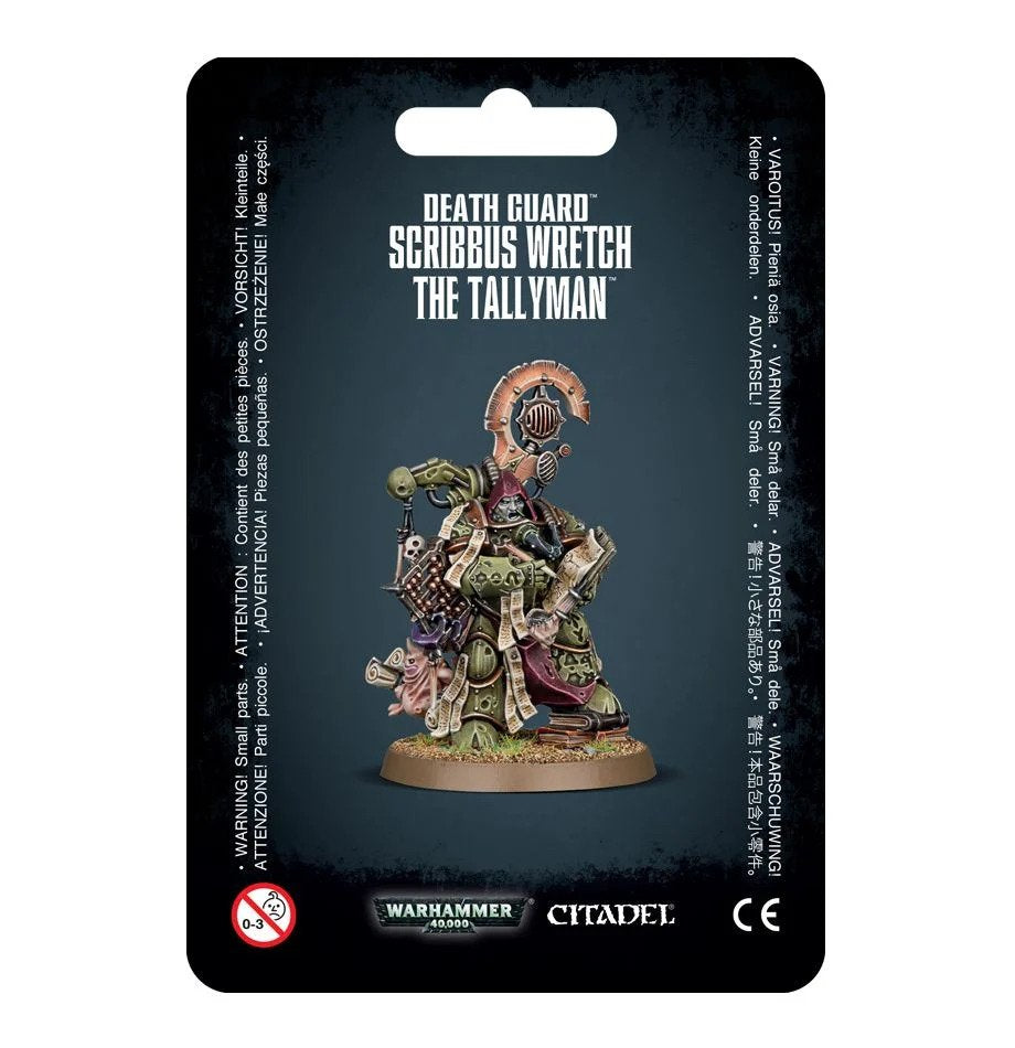 Death Guard Scribbus Wretch, the Tallyman