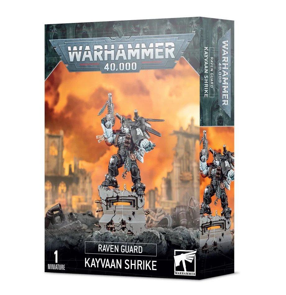 Space Marine - Raven Guard Kayvaan Shrike